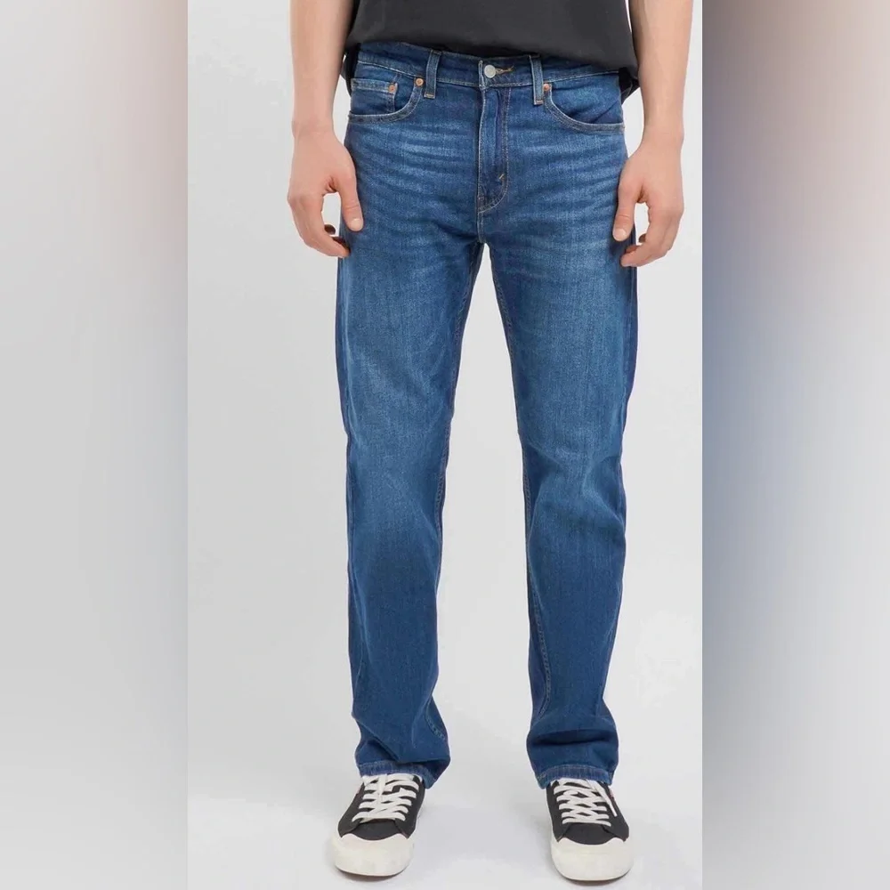 Levi's 505 Vintage Men's Classic Straight Blue Jeans- Y2K